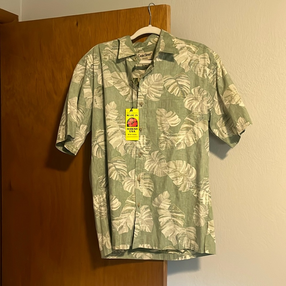 Men’s Cooke Street Hawaiian shirt.